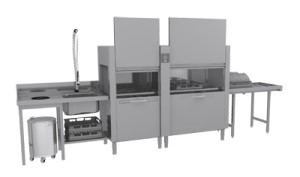 Zmywarka tunelowa | CT 270 ABT, RM GASTRO